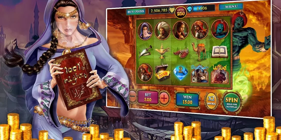 Arabian nights free signup slot game